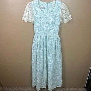 California Calliope Vintage Spitzenkleid - Bild 1 von 13