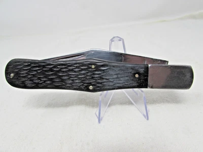 Cuchillo plegable grande de 5 1/4" de largo cerrado Kabar 1177 botella de coca cola de una sola hoja Foto 1 de 4