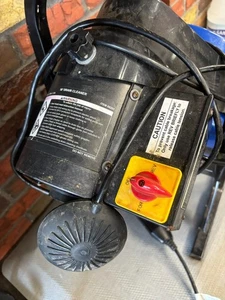 50 Ft Compact Electric Drain Pipe Cleaner Sewer Snake Power Feed Blue - Foto 1 di 15