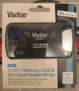 Vivitar 72-in1 Memory Card and Sim Card Reader Writer VIV-RW-All - Picture 1 of 5