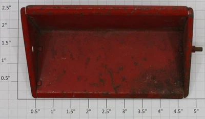 Lionel 3659-1 Red Dump Car Tray - Image 1 of 2