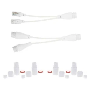 1 to 2 Adapter Network Splitter With Gasket/Rubber Plug/Case/Tailpipe Set - Photo 1/9