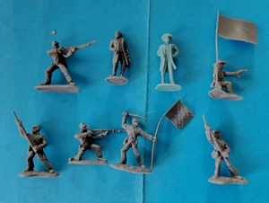 CTS  1/32 - AMERICAN CIVIL WAR - UNION/ SOUTH INFANTRY WITH Lee & Sherman BMC - Imagen 1 de 1