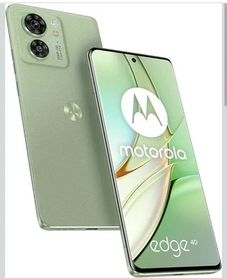Motorola Edge 40 5G 8/256GB 50MP Waterproof Green New Cond Smartphone - Image 1 of 4