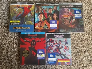 SPIDER-MAN HOMECOMING + FAR FROM HOME + NO WAY HOME + INTO SPIDER-VERSE + ACROSS - Imagen 1 de 2