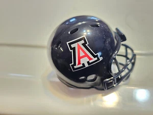 ARIZONA WILDCATS BLUE BIG 12 #92 POCKET PRO FOOTBALL HELMET RIDDELL - Picture 1 of 4