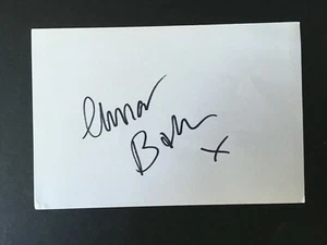 ELINOR BARKER - CICLISTA DE CARRERAS GALESA - TARJETA BLANCA FIRMADA - Imagen 1 de 1