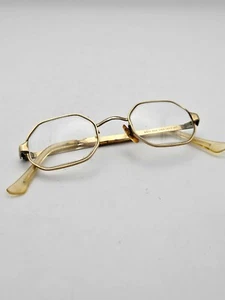 Vintage Gold Filled Brille Antik 1/10 12K GF Gestell 1/20 12K GF Ohrstücke - Bild 1 von 8