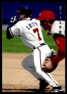 1997 Zenith Kenny Lofton Atlanta Braves #37 - Picture 1 of 2
