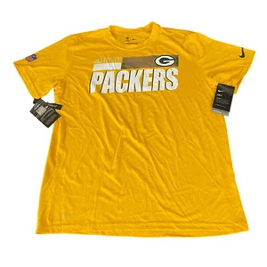 Camiseta Green Bay Packers Nike On-Field Dri-Fit Tecnología Antiolor, Talla L Nueva con Etiquetas - Imagen 1 de 7