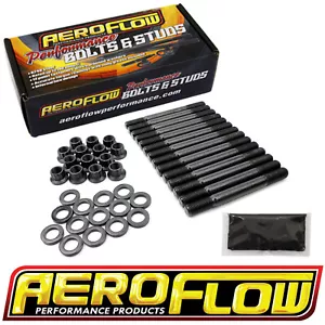 Aeroflow Ford Falcon Barra XR6 BA BF FG FGX 4.0L 6 Cyl 12 Point Head Stud Kit - Picture 1 of 2