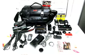 Vintage Samurai Video 8 KX-77 Video Camera Recorder / 8mm With Bag & Accessories - Picture 1 of 16