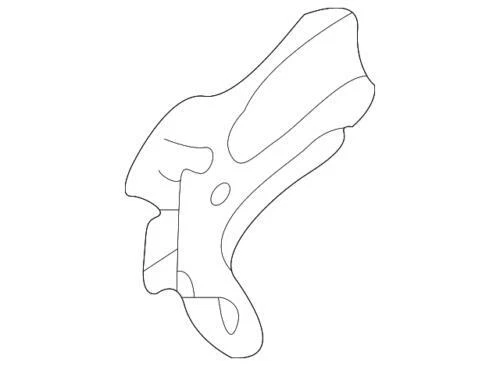 Panel de extensión genuino GM 1997-2005 Chevrolet Pontiac Classic Grand Am 22682627 Foto 1 de 2