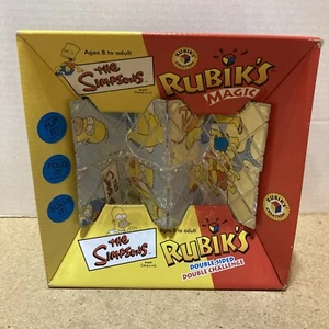 The Simpsons 2001 Rubik’s Magic Double-Sided Double Challenge Puzzle Lot #85 - Picture 1 of 2