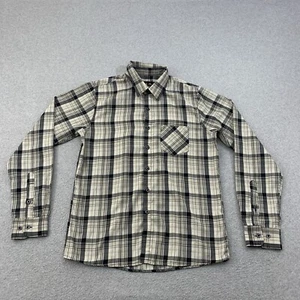 Emerica Jerry Hsu Long Sleeve Button Up Plaid Men’s Small Skater Skateboarding - Picture 1 of 19