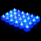 24x Flameless LED Candles Tea lights Flickering Warm White light Battery Supply