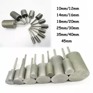 10mm-45mm Diamond Burr Drill Bits for Dremel Rotary Grinding Tool Coarse / Fine - Picture 1 of 14
