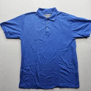 Ethan Williams Men's XL Blue Short Sleeve Polo Shirt - Picture 1 of 12