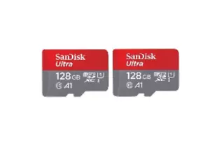 128GB Sandisk Ultra MicroSD Card for Garmin Series Mini/ 56 / 66W Dash Cams x2 - Picture 1 of 5
