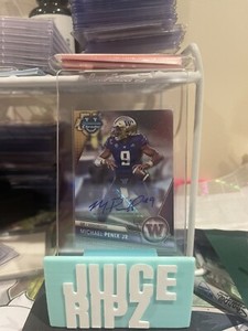 2023 Bowman Chrome University Autographs Michael Penix Jr. ROOKIE AUTO RC 🔥