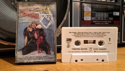 Used Twisted Sister Stay Hungry Cassette Tape 1984 I Wanna Rock Spot Tested 📻 - Image 1 of 4