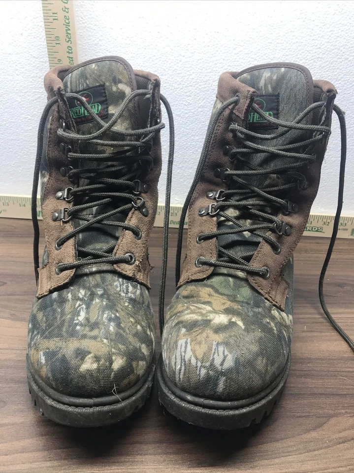 RedHead Insulated Hiking Hunting Boots Camo Mens Size M/10 - Image 1 of 4