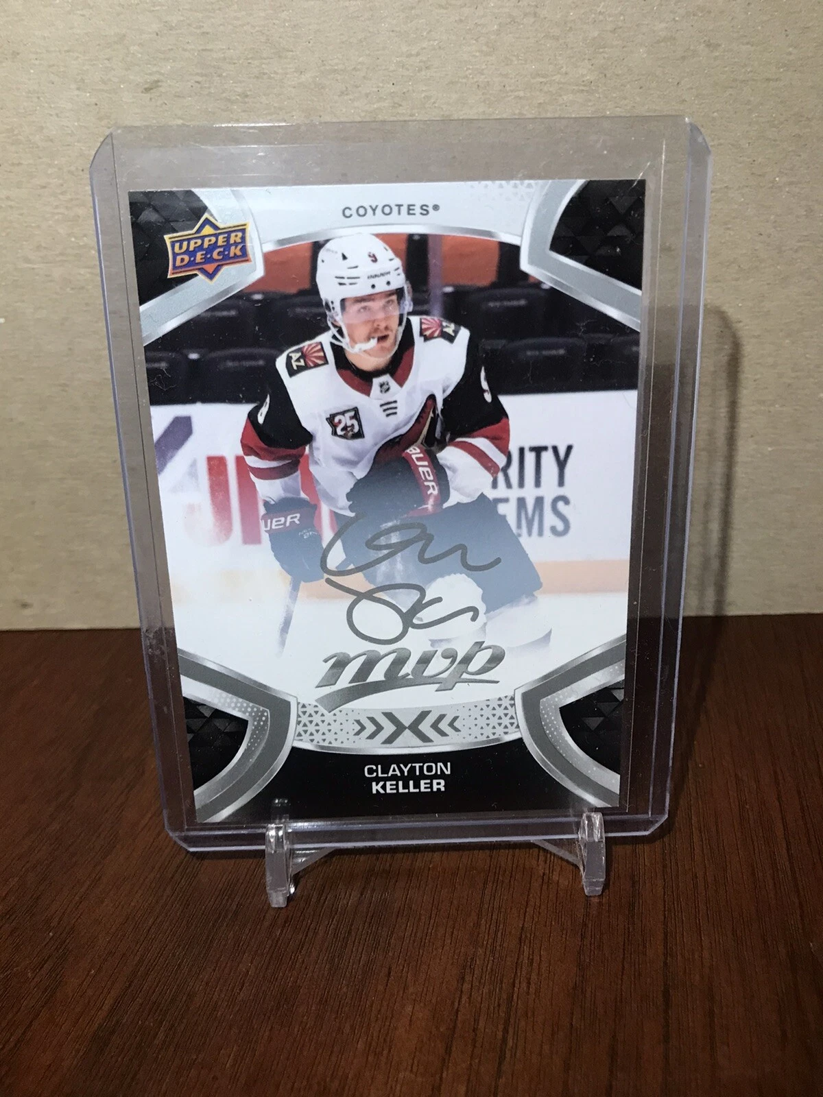 2021-22 21-22 Upper Deck MVP SILVER SCRIPT #9 Clayton Keller Arizona Coyotes
