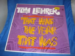 TOM LEHRER-That Was The Tear That Was-1965 Comedy Stereo LP/REPRISE [INV-6] - Picture 1 of 4
