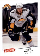 2008-09 Upper Deck Victory Buffalo Sabres Hockey Card #176 Ales Kotalik