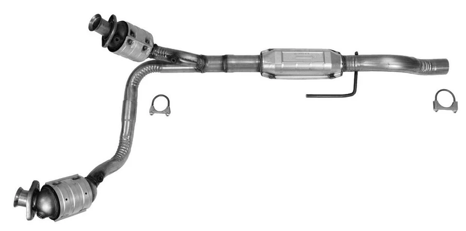 Convertidor catalítico para Dodge Dakota 2002 4,7 L V8 GAS SOHC Foto 1 de 1