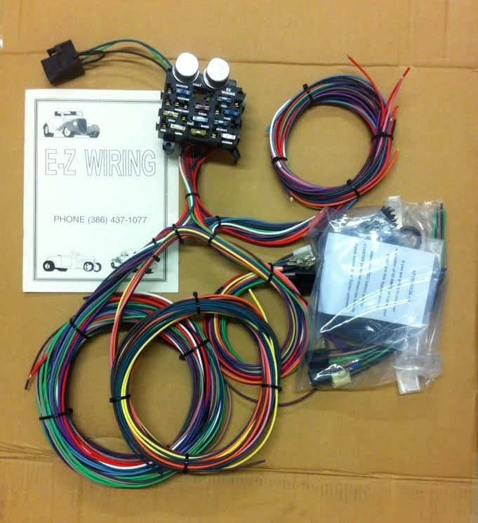 EZ Wiring 12 Circuit Hot Rod Wiring Harness  - Image 1 of 1