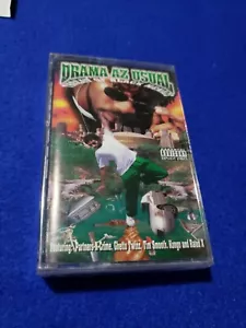Threat of Black Menace Drama Az Usual 1997 Records OG Press Ultra Rare NOLA Rap - Picture 1 of 8