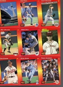 1992 TRIPLE PLAY BASEBALL COMPLETE SET 1-264 - Picture 1 of 2