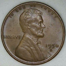 1950-S 1C Lincoln Wheat Cent XF 23lc0517-1