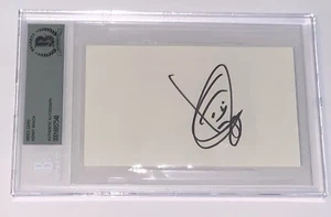 Kenny Brack signierte Karteikarte Indy 500 Auto Champion Beckett COA Bas Platte - Bild 1 von 8