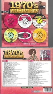 70er Jahre Greatest Hits, Vol. 2-2 CDS-48 CUT-3 STEREO DEBUTS-NEUIMPORT - Bild 1 von 1