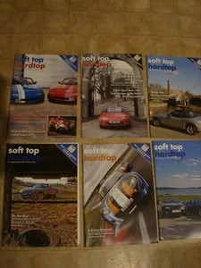 Mazda MX-5 Owners Club Soft Top Hardtop Magazines 2010 x 6 - Picture 1 of 1