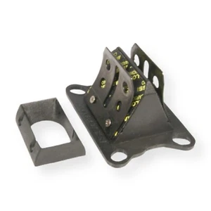 Vespa V50-125 Prim PX T5 Super Rally Carburettor Reed Block Manifold Malossi VL6 - Picture 1 of 2
