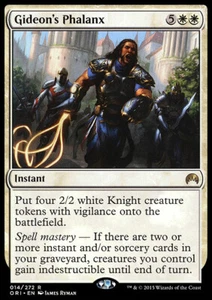 GIDEON'S PHALANX Origins MTG NM White - Instant Rare - Picture 1 of 1
