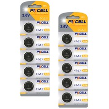 10x LIR2032 3.6V Lithium Rechargeable Battery 2032 Button Coin Cell PKCELL