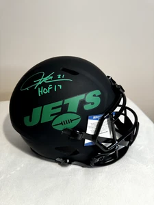 LaDainian Tomlinson HOF Inscribed New York Jets Full Size Replica Eclipse Helmet - Picture 1 of 11