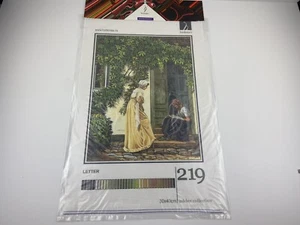 Hudema’s Letter Needlepoint Canvas Needleart Mania 12” By 16” - Picture 1 of 6