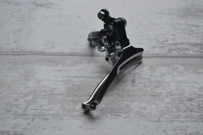 Vintage 1992 Shimano FD-TY20 Front Derailleur Friction Steel 1 1/8" 28.6mm Clamp - Image 1 of 4