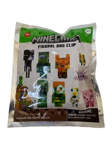 Paquete de 1 Bolsa Ciega MINECRAFT Paquete de Juego Bolsa Figura Clip - Estilo Surtido - Imagen 1 de 4