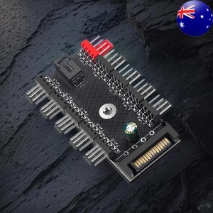 Cooler Cooling Adapter 1 To 10 Way Splitter Hub for 3Pin & 4Pin PWM Cooling Fan - Afbeelding 1 van 9