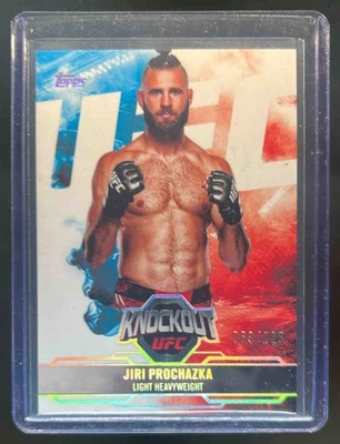 2025 Topps UFC Knockout Jiri Prochazka Holo Silver #/125 - Image 1 of 2