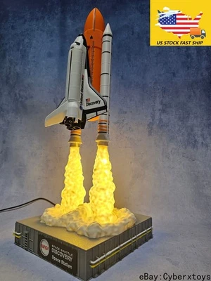 1:200 US NASA Space Shuttle Night Lamp Model Rocket Spacecraft 3D Model Builded - Image 1 of 4