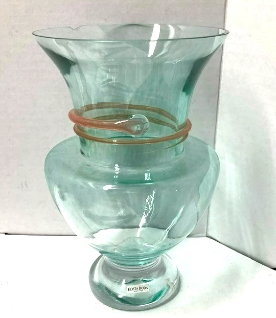 Jarrón grande Kosta Boda "SERPIENTE" de Monica Backstrom "TAL CUAL" 10" Foto 1 de 4