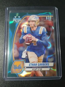 Ethan Garbers - Bowman University 2024 - UCLA Bruins - 1st - Teal Lava Refractor - Bild 1 von 2