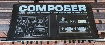 Behringer Composer MDX 2100 Dynamics Processor compression Limiter Expander - Image 1 of 4